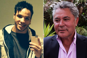 Roast Busters member Joseph Parker / RadioLive host John Tamihere. Photo / Doug Sherring