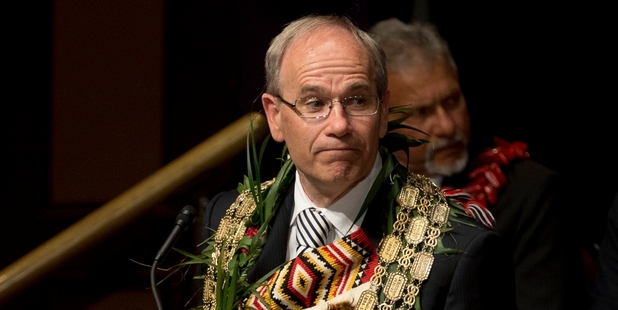 Auckland mayor, Len Brown.