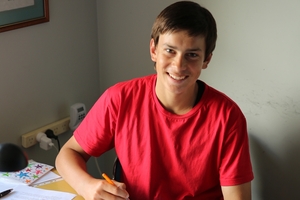 Nicolas Matijasevich, of Sacred Heart College in Auckland, says he is "pretty prepared" for the NCEA English exam today.