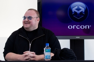Orcon says sales jumped 70 per cent after an ad campaign fronted by Kim Dotcom. Photo / Richard Robinson