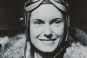 Alan Sayers took this picture of aviator Jean Batten.
