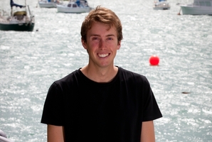 Aucklander Sam Thom is just 25 years old but already has two businesses with bright futures. Photo / Sarah Ivey