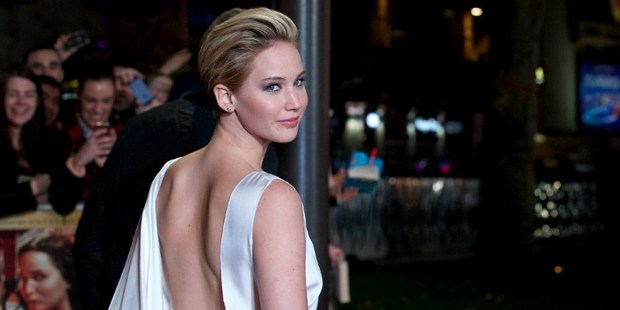 Jennifer Lawrence at world premier of 'The Hunger Games: Catching Fire' in Leicester Square, central London. Photo / AFP