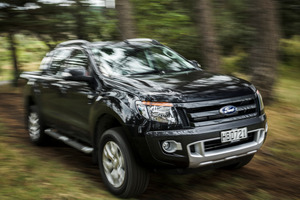 The Wildtrak's 3.2-litre engine uses about 9.6 litres/100km Picture / Ted Baghurst