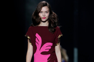 Diane von Furstenberg Fall 2013 collection. Photo / Seth Wenig.