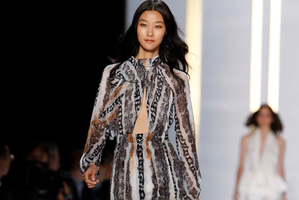 Diane von Furstenburg Spring 2014 collection. Photo / Jason DeCrow.