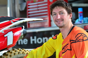Cody Cooper says he was taking things easy at Te Kuiti, but he still won three races. Photo / Andy McGechan, BikesportNZ.com