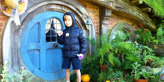 A tour of Hobbiton explains the tricks of the films, such as scale and perspective.