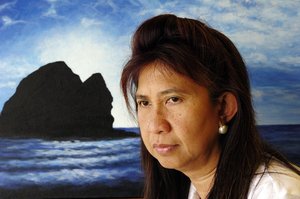 Maria Burns, secretary of the Tauranga Filipino Society.
