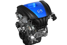 The Mazda6 SkyActive engine.