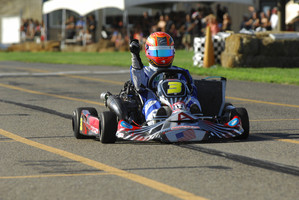 One of the favourites in the premier S1 class at the SKUSA SuperNationals meeting in Las Vegas is Daniel Bray. Picture / Fast Company, Todd McCall.