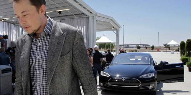 Elon Musk says fire headlines about the Tesla Model S are misleading. Picture / AP