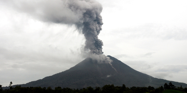Mt Sinabung. Photo / Getty Images