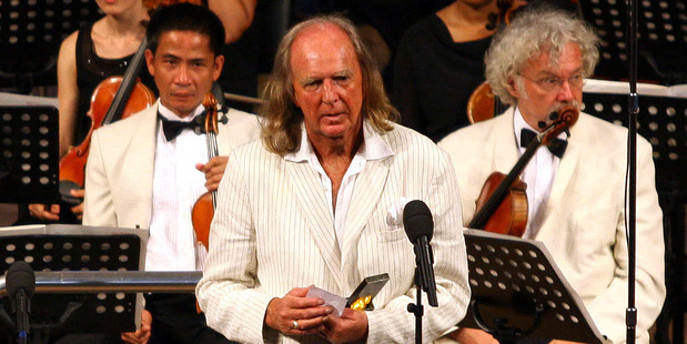 English composer Sir John Tavener. Photo / AP