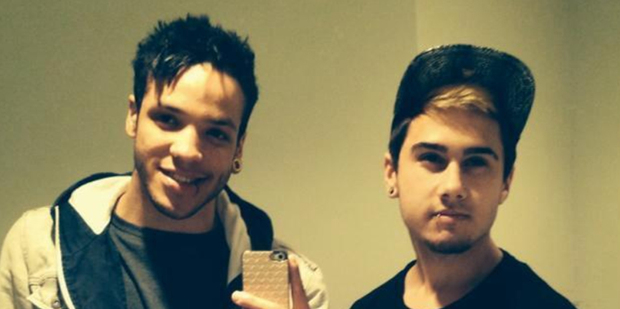 Joseph Parker (left) and Beraiah Hales are members of the Roast Busters