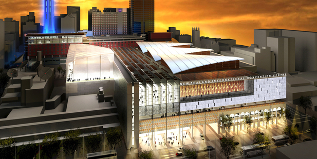 The SkyCity national convention centre.