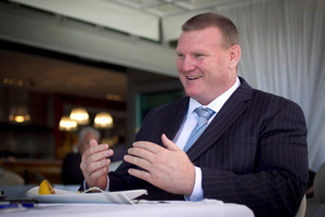 Dean Lonergan is one persuasive salesman. Photo / Natalie Slade