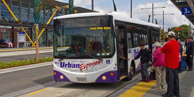 The council body is urging users of its new $100 million electronic ticketing system to register their AT Hop cards to safeguard any stored credit if those are lost. Photo / NZPA