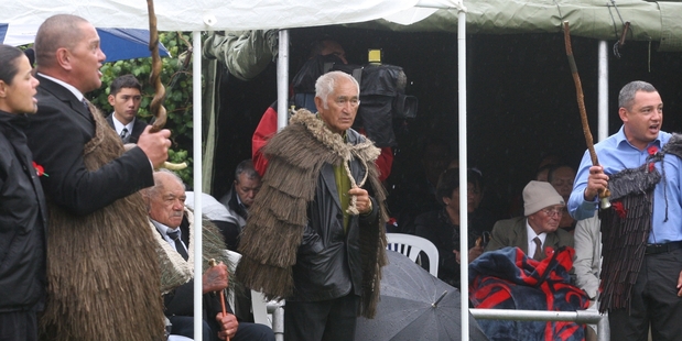 Gerrard Albert says Whanganui Maori want their water returned. PHOTO/ FILE