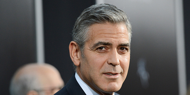 George Clooney at the New York premiere of Gravity. Photo / AP