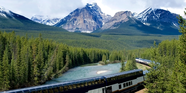 The Canadian is a gentle way to traverse the vastness of Canada.