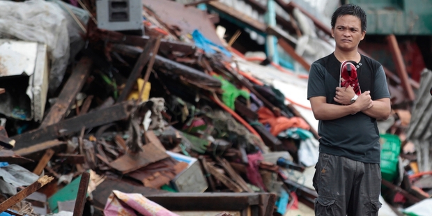 Hundreds of thousands of people have been displaced and left hungry by Typhoon Haiyan.