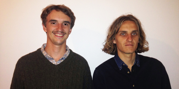Gene Hogan (left) and Reuben Cairns-Morrison.