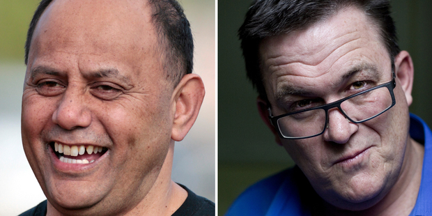 Willie Jackson and Sean Plunket. Photos / Michael Craig/David White