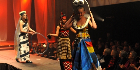 The Art n' Tartan wearable art awards at Waipu.