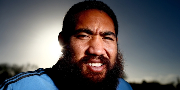 Charlie Faumuina is to lose his trademark beard for charity - but will grow it back. Photo / Getty Images