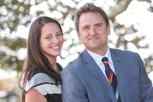Brooke and Jamie Wansey run Student Horizons, a travel company specialising in worldwide school sports tours and educational trips. Photo / Chris Loufte