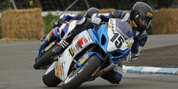Last year's Suzuki Series F1 winner Dennis Charlett (15) is back for more in Wanganui on Boxing Day. PHOTO/SUPPLIED