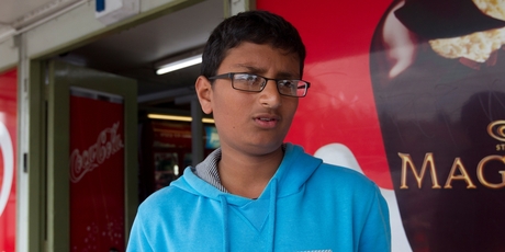 Kanj Patel heard the couple arguing outside his parents' store on Ohaupo Rd. Photo / Christine Cornege