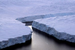 A new study suggests under-sea volcanoes could be helping to melt Antarctica's ice. Photo / AFP