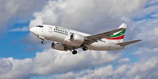 2011 file photo of the Boeing 737 with the registration number VQBBN - the same plane which crashed in Russia this morning. Photo / AFP