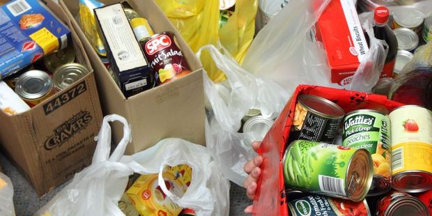DONATION: Food parcels and support are rolling in for a Masterton woman who has been stealing food to feed her family.PHOTO/SUPPLIED
