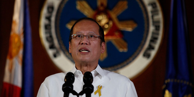 Philippine President Benigno Aquino III said he was "driven to despair" by the disaster. Photo / AP