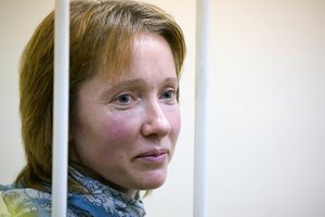Yekaterina Zaspa has become the first of the Arctic 30 to be released on bail, suggesting other auxiliary staff may also be released. Photo / AP