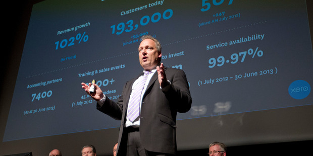 Xero chief executive and founder Rod Drury. Photo / Mark Mitchell
