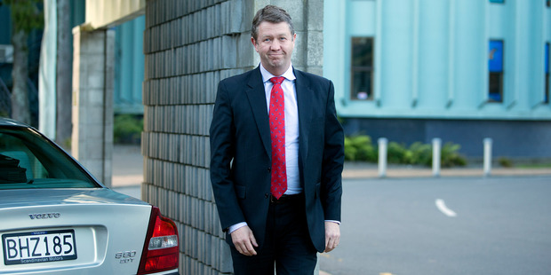 David Cunliffe promised a Labour Government would pay the court-ordered compensation. Photo / Peter White