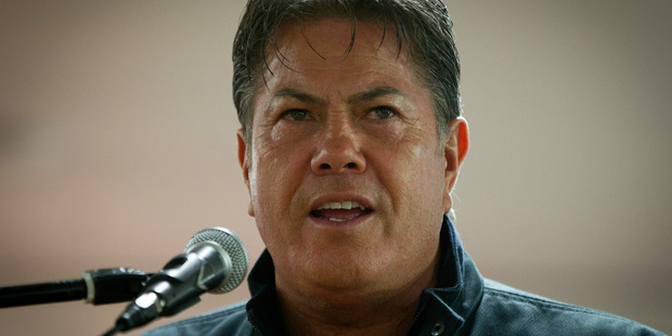 Bishop Brian Tamaki of the Destiny Church. Photo / Sarah Ivey