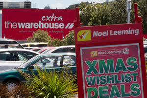 The Warehouse Group purchased the Noel Leeming chain of 92 electronics and appliances stores for $65m a year ago. Photo/Brett Phibbs