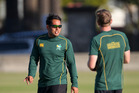 Keiran Noema-Barnett went to hospital after injuring his hand while bowling. Keiran Noema-Barnett went to hospital after injuring his hand while bowling.