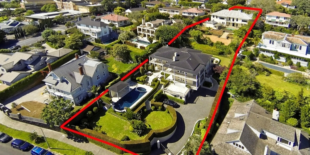 The adjoining sites - totalling 3,550sqm of prime Remuera land - are expected to sell for more than the $11.7m paid for them.