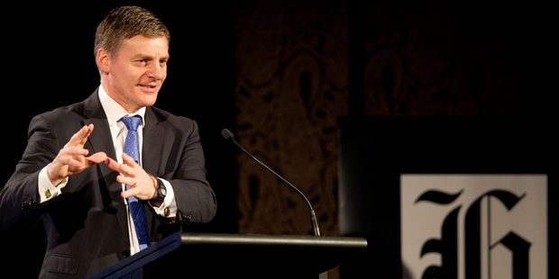 Finance Minister Bill English. Photo / Richard Robinson