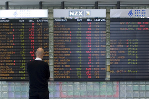 Air NZ's share price has fallen this morning, after two days in a trading halt while the Government sold down part of its stake in the national carrier. Photo / Richard Robinson