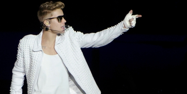 Canadian star Justin Bieber performed one concert at Auckland's Vector Arena last Saturday night. Photo / Brad Roberts