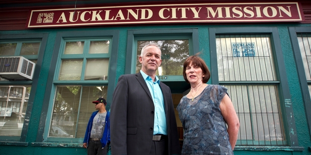 Grant Kerr and Diane Robertson. Photo / Michael Craig