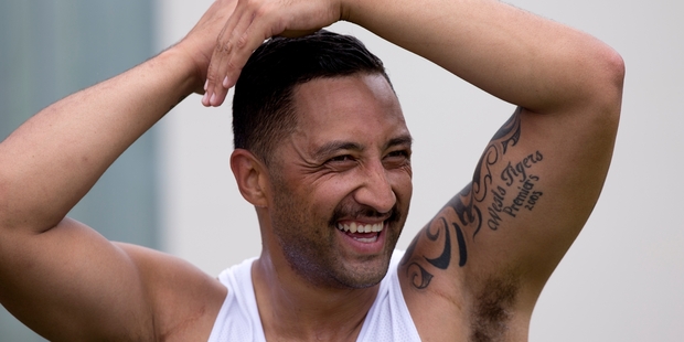 Benji Marshall says he hasn't "felt this happy and relaxed for a long time". Photo / Dean Purcell