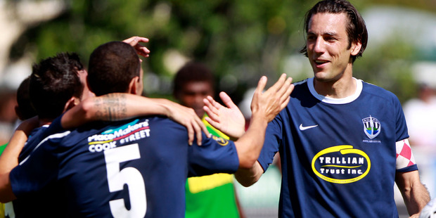 Auckland City have continued their recent Super City dominance, edging bitter rivals Waitakere United 2-0 at Kiwitea Street. Photo / Getty Images.